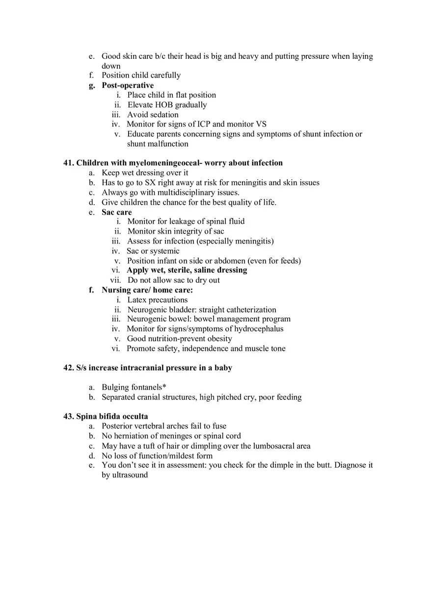 Peds Final Review - Page 10