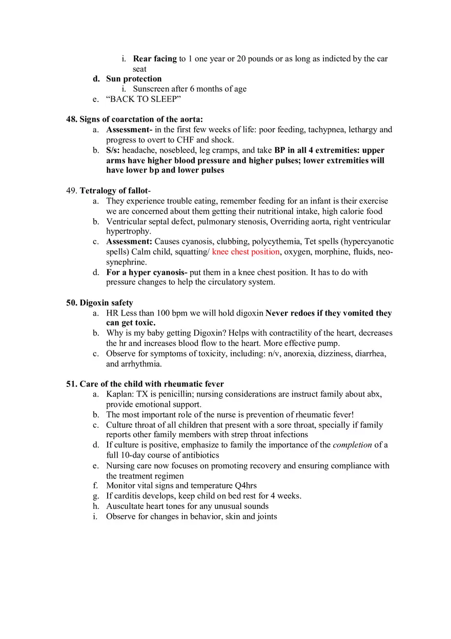 Peds Final Review - Page 12