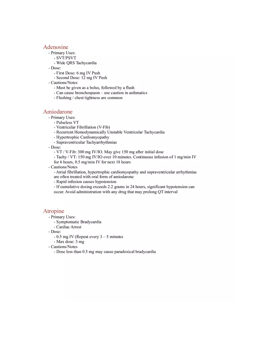 Adenosine - Drug Description - Page 1