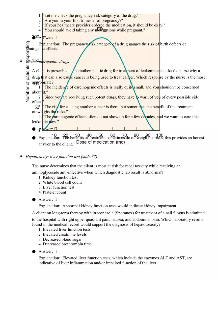 Studies of Nursing Pharmacology Quiz 2 - Page 2