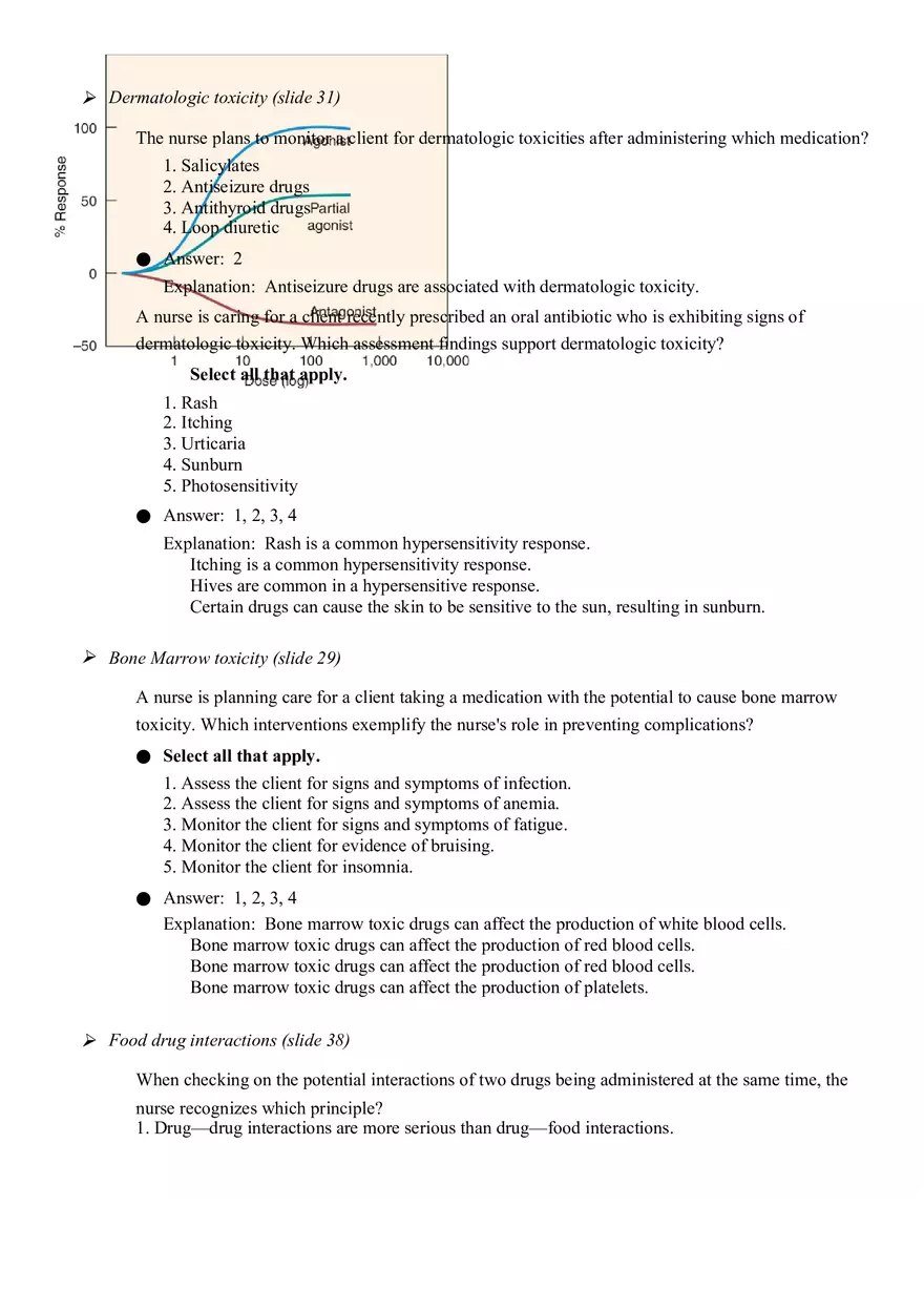 Studies of Nursing Pharmacology Quiz 2 - Page 3