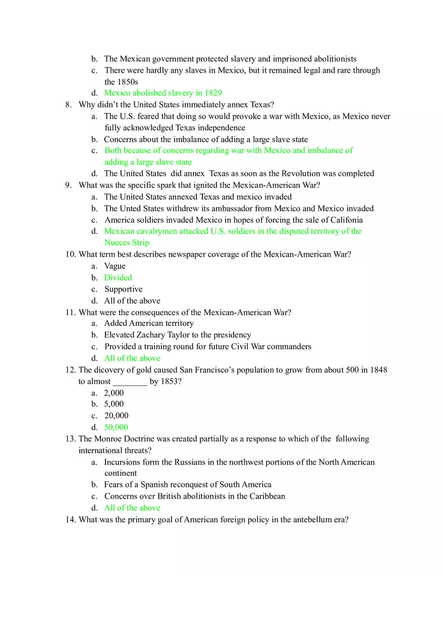 The American Yawp - Manifest Destinity - Page 2