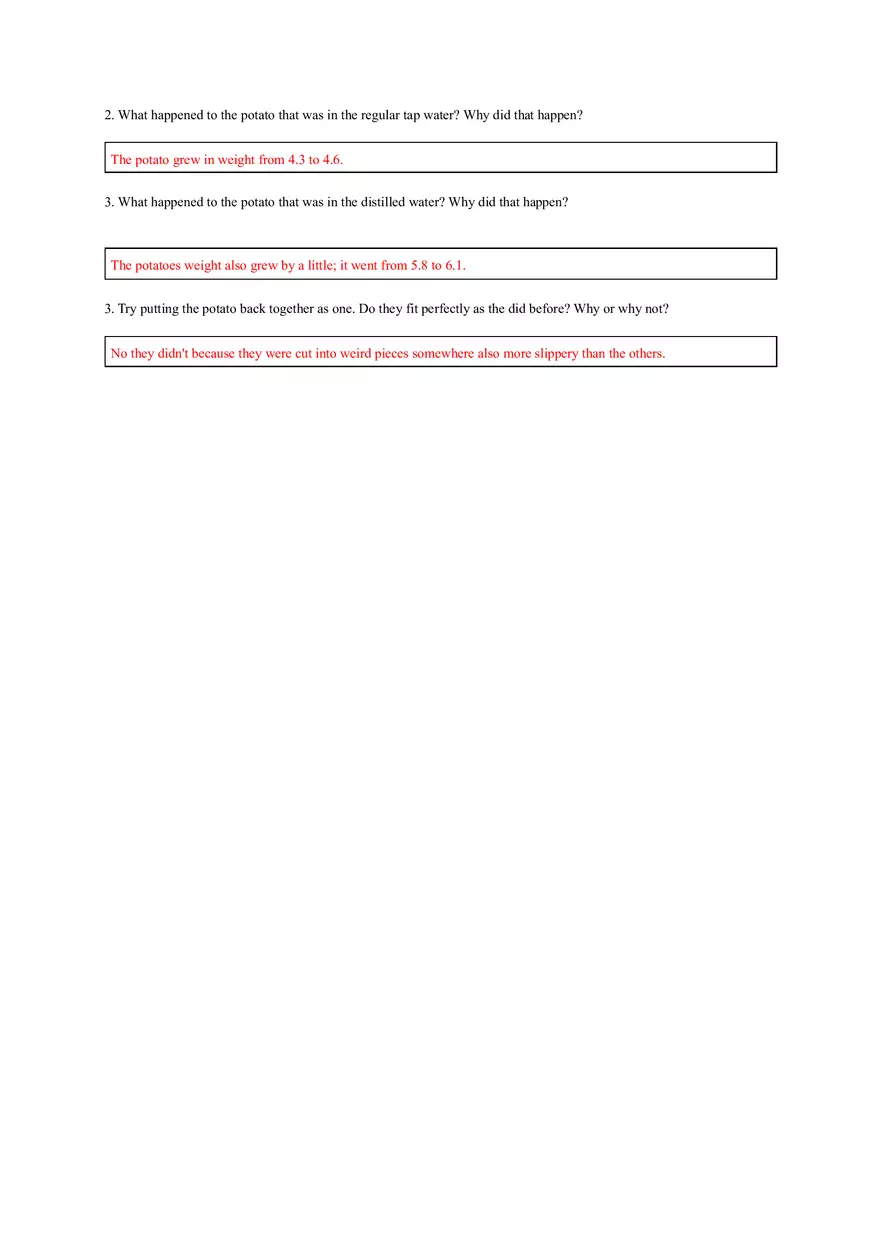 Osmosis Potato Lab - Page 3
