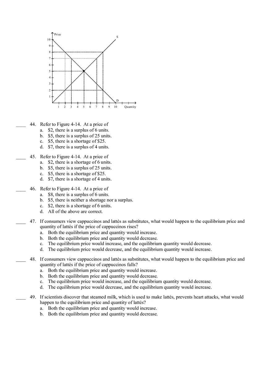 In a Market Economy Answer Key - Page 3