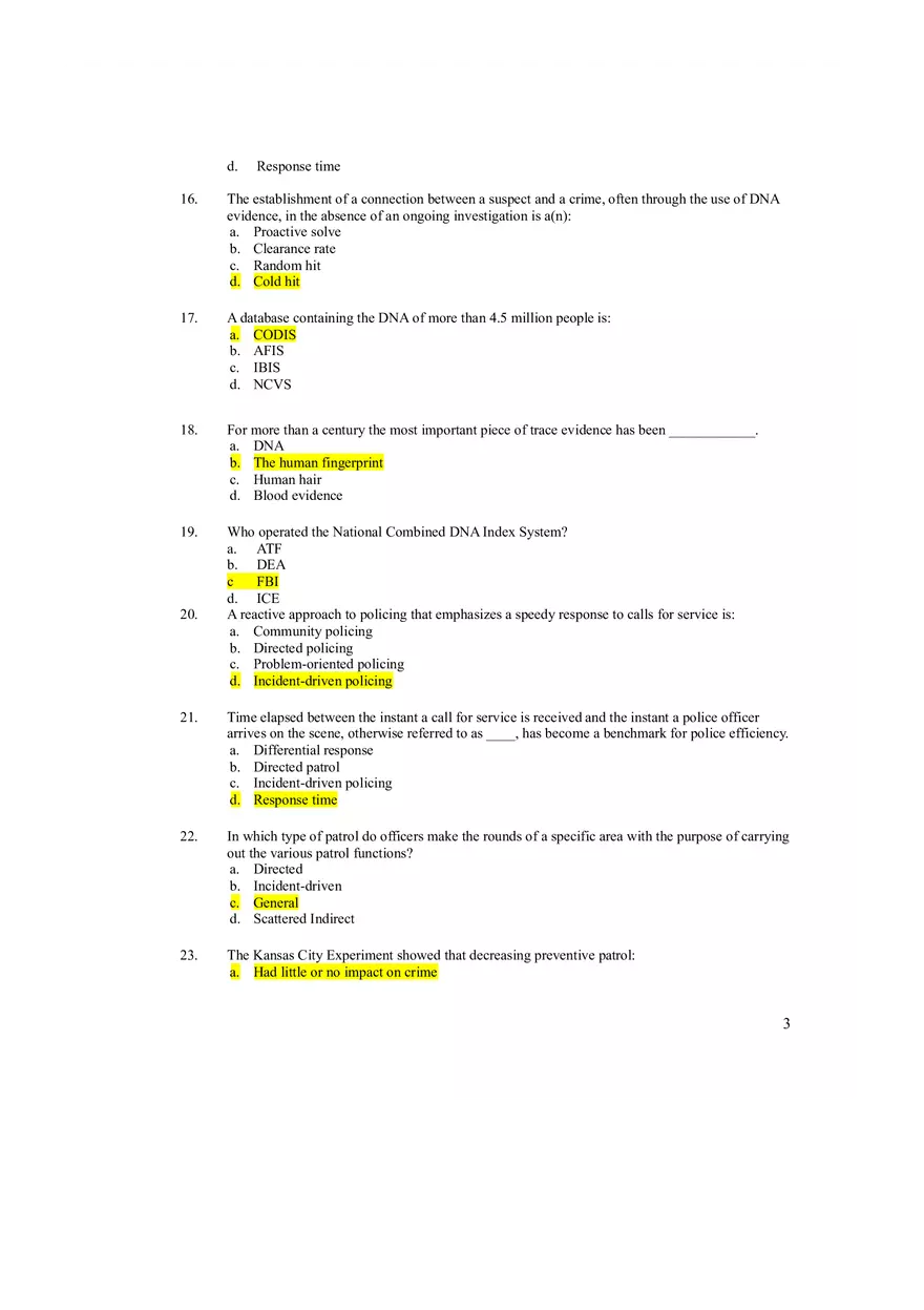 Introduction to Criminal Justice Assignment - Page 3
