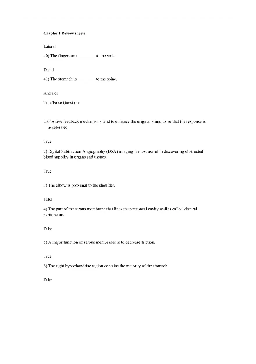 The Human Body An Orientation Worksheets Answer - Page 25