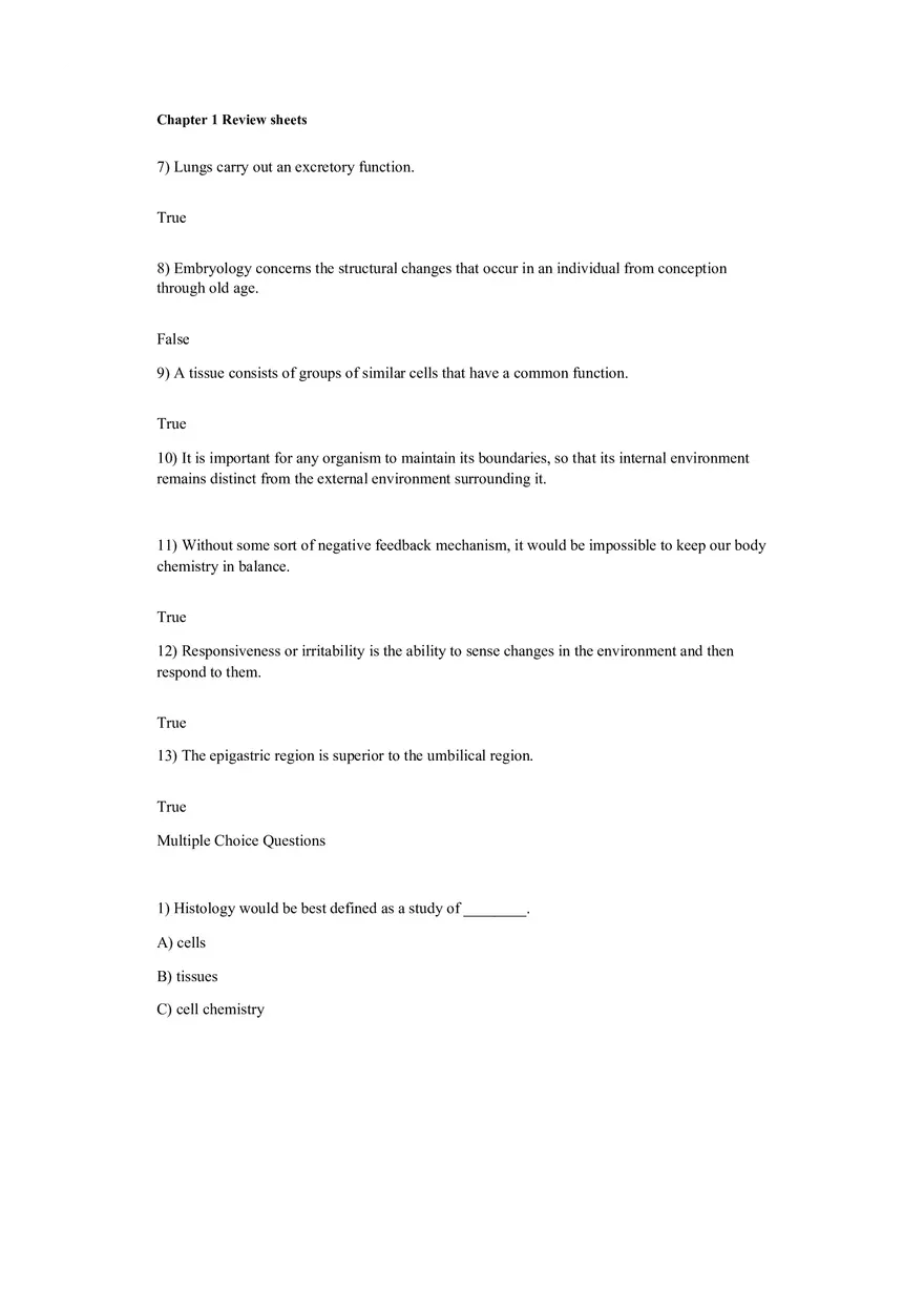 The Human Body An Orientation Worksheets Answer - Page 26