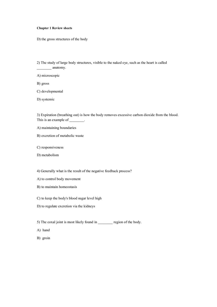 The Human Body An Orientation Worksheets Answer - Page 27