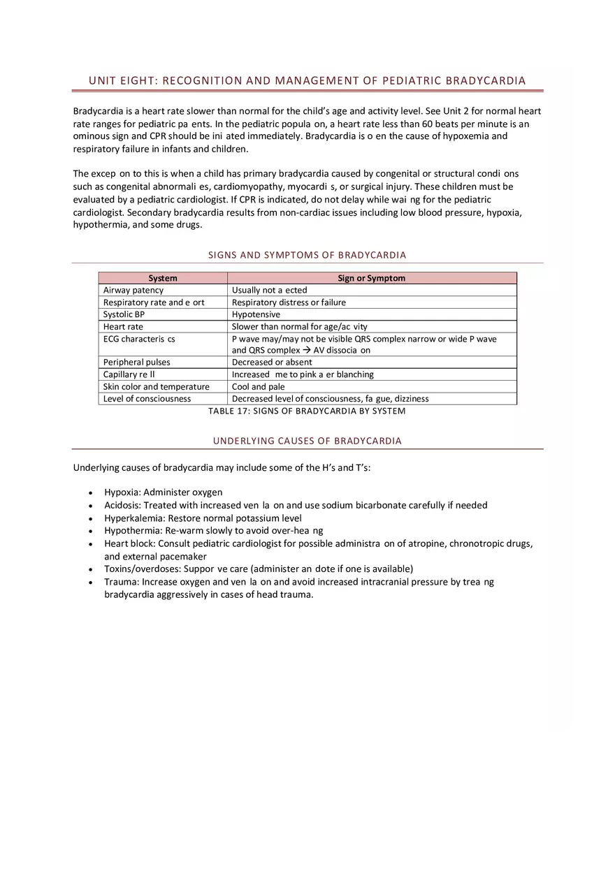PALS Study Guide Part 3 - Page 7