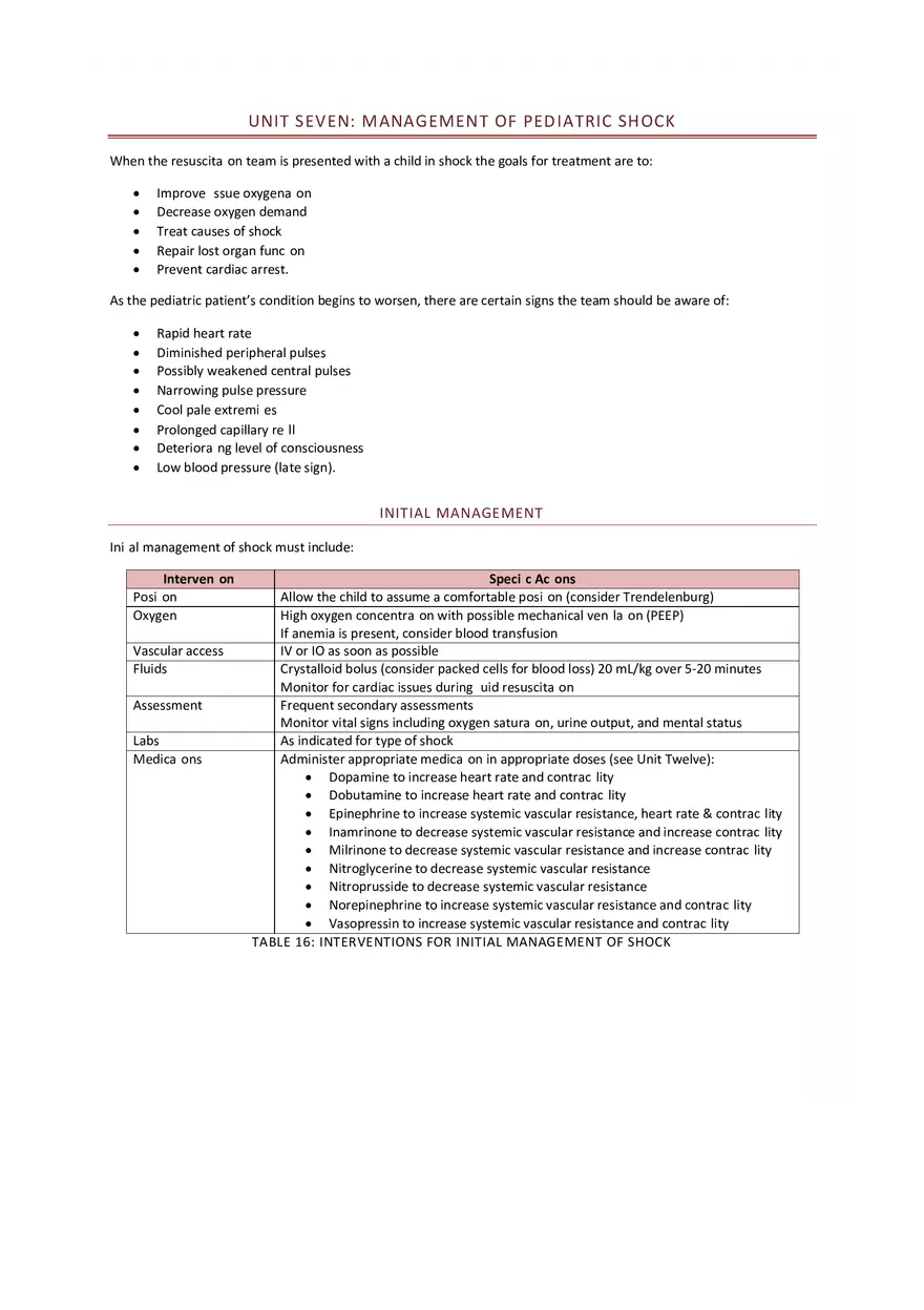 PALS Study Guide Part 3 - Page 3
