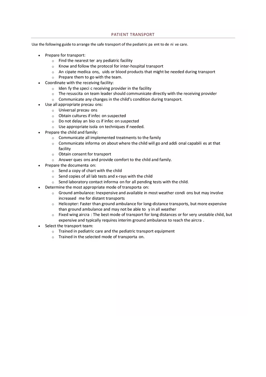 PALS Study Guide Part 5 - Page 2