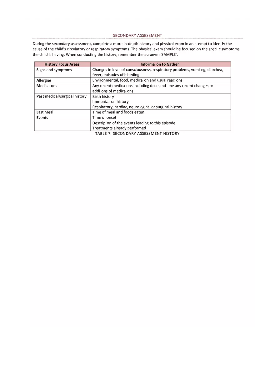 PALS Study Guide Part 1 - Page 10