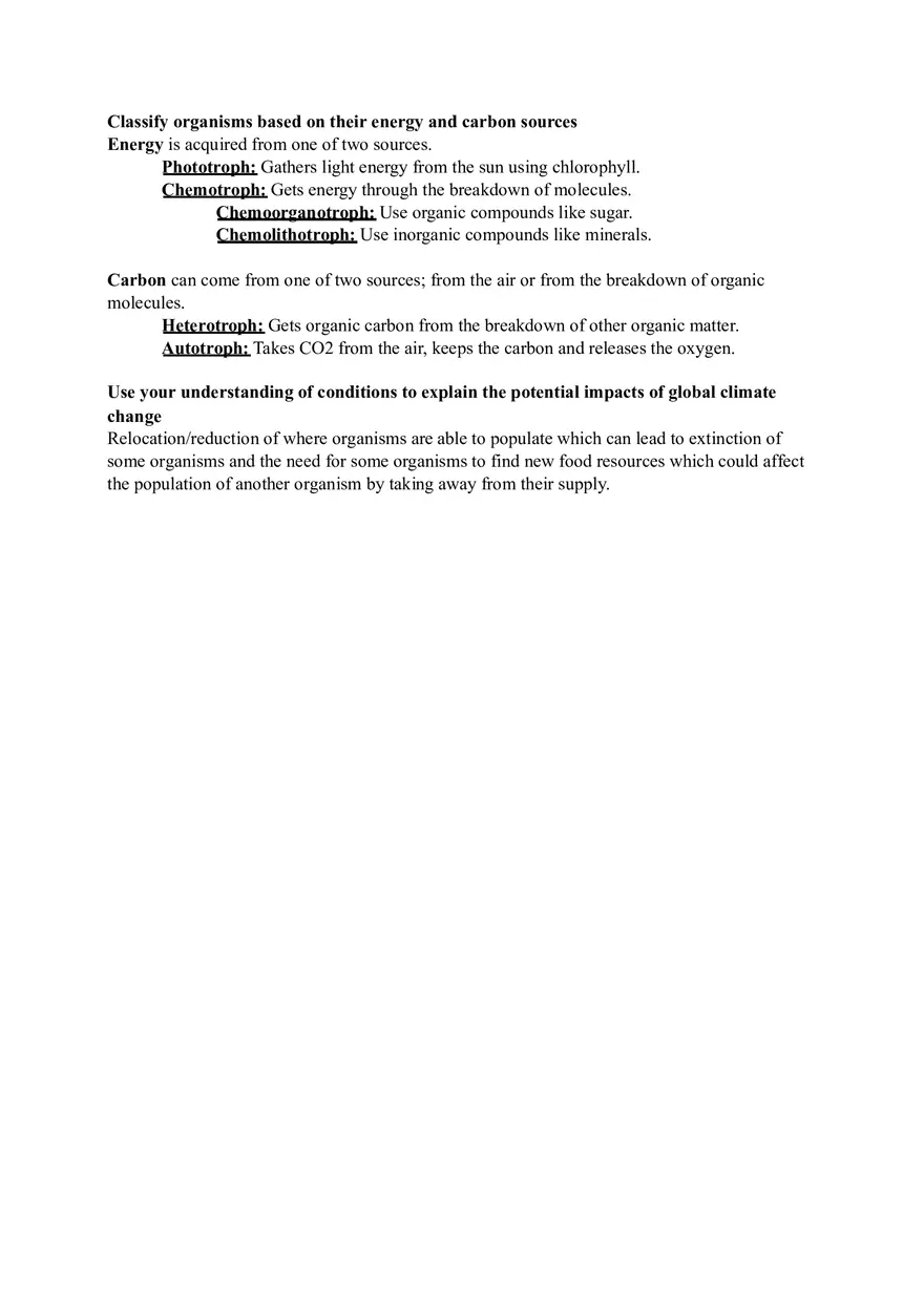 Ecology Study Guide for Exam Part 1 - Page 6