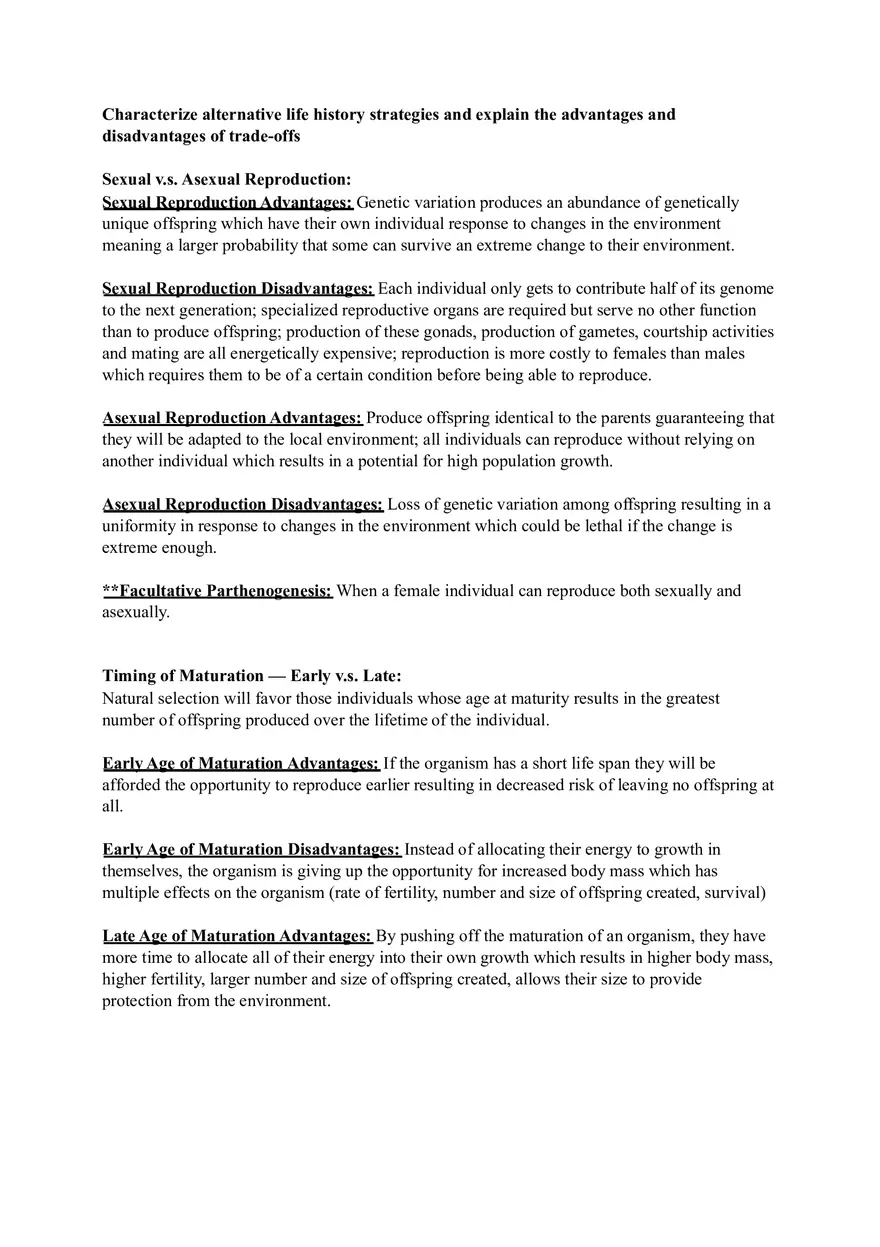 Ecology Study Guide for Exam Part 3 - Page 10