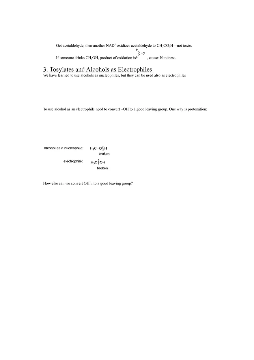 Classification of Organic Reactions Study Guide - Page 8