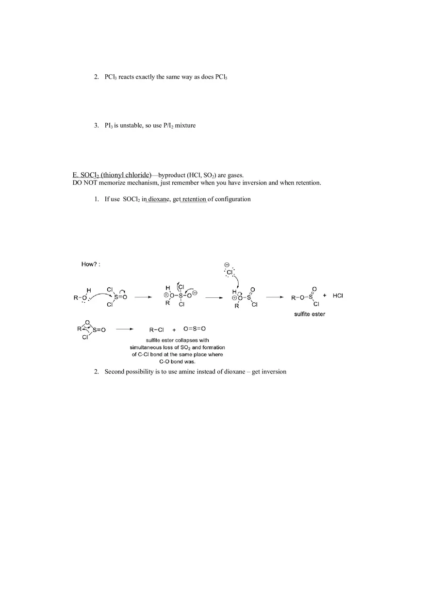 Classification of Organic Reactions Study Guide - Page 10