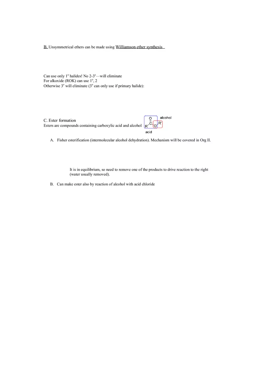 Classification of Organic Reactions Study Guide - Page 13