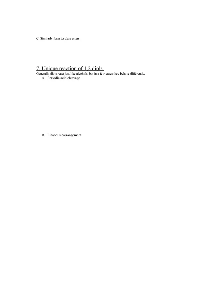 Classification of Organic Reactions Study Guide - Page 3