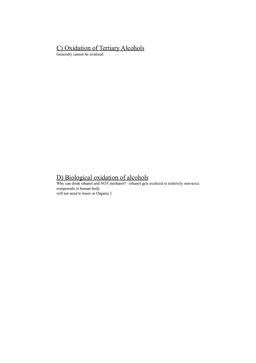 Classification of Organic Reactions Study Guide - Page 6