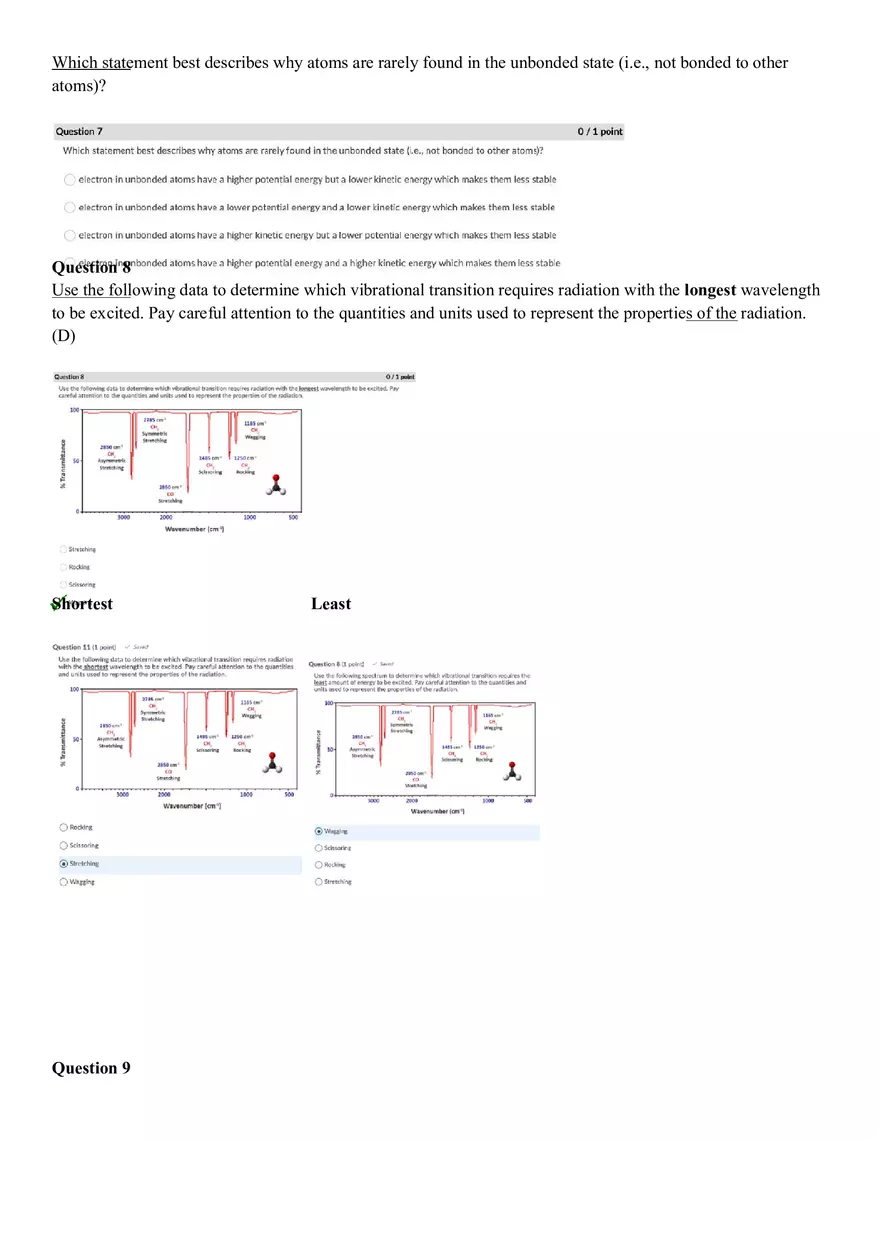 Mass Spectrometry and Percent Composition Test 2 and 3 - Page 9