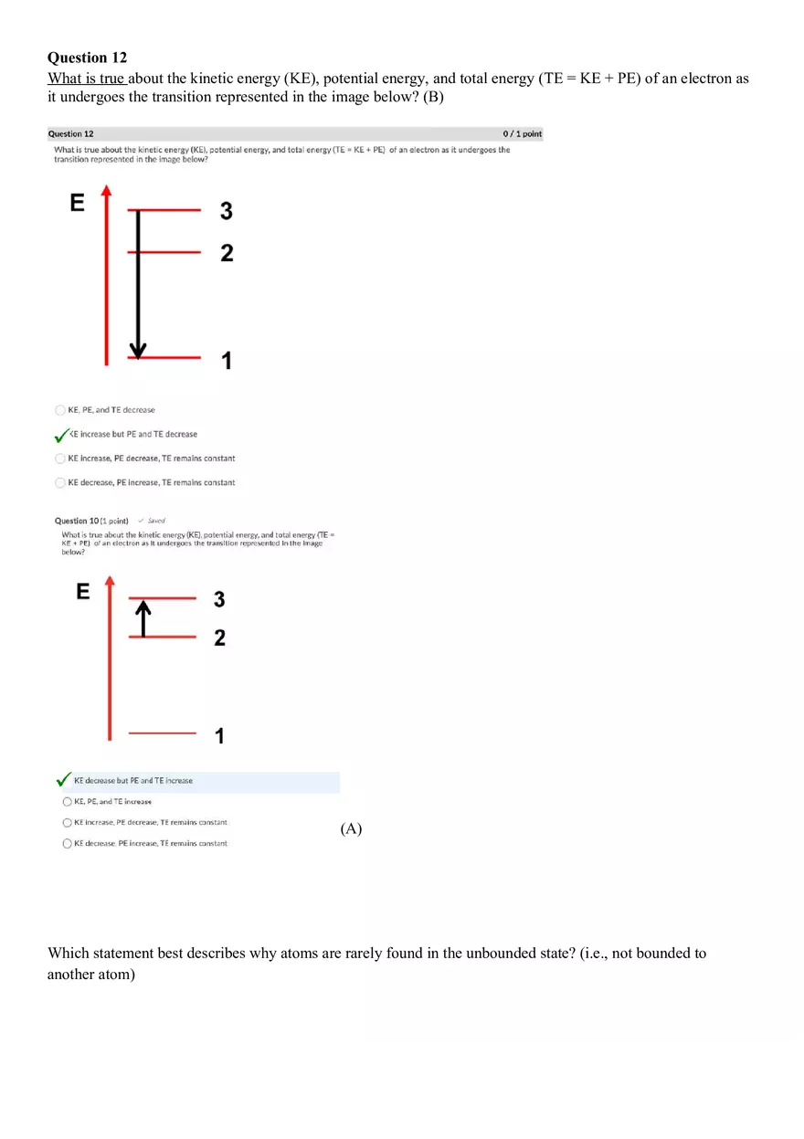 Mass Spectrometry and Percent Composition Test 2 and 3 - Page 11