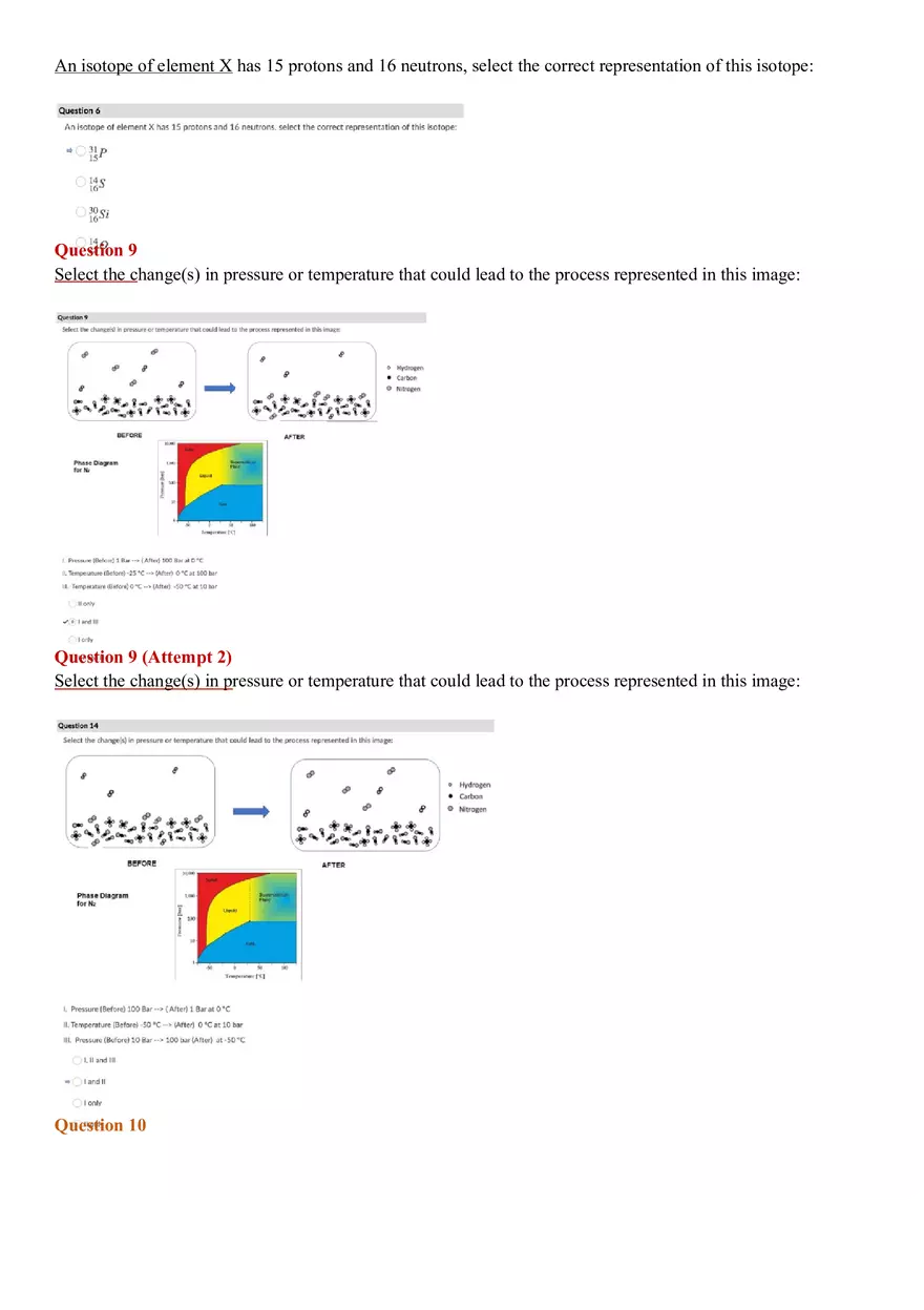 Mass Spectrometry and Percent Composition Test 1 - Page 10