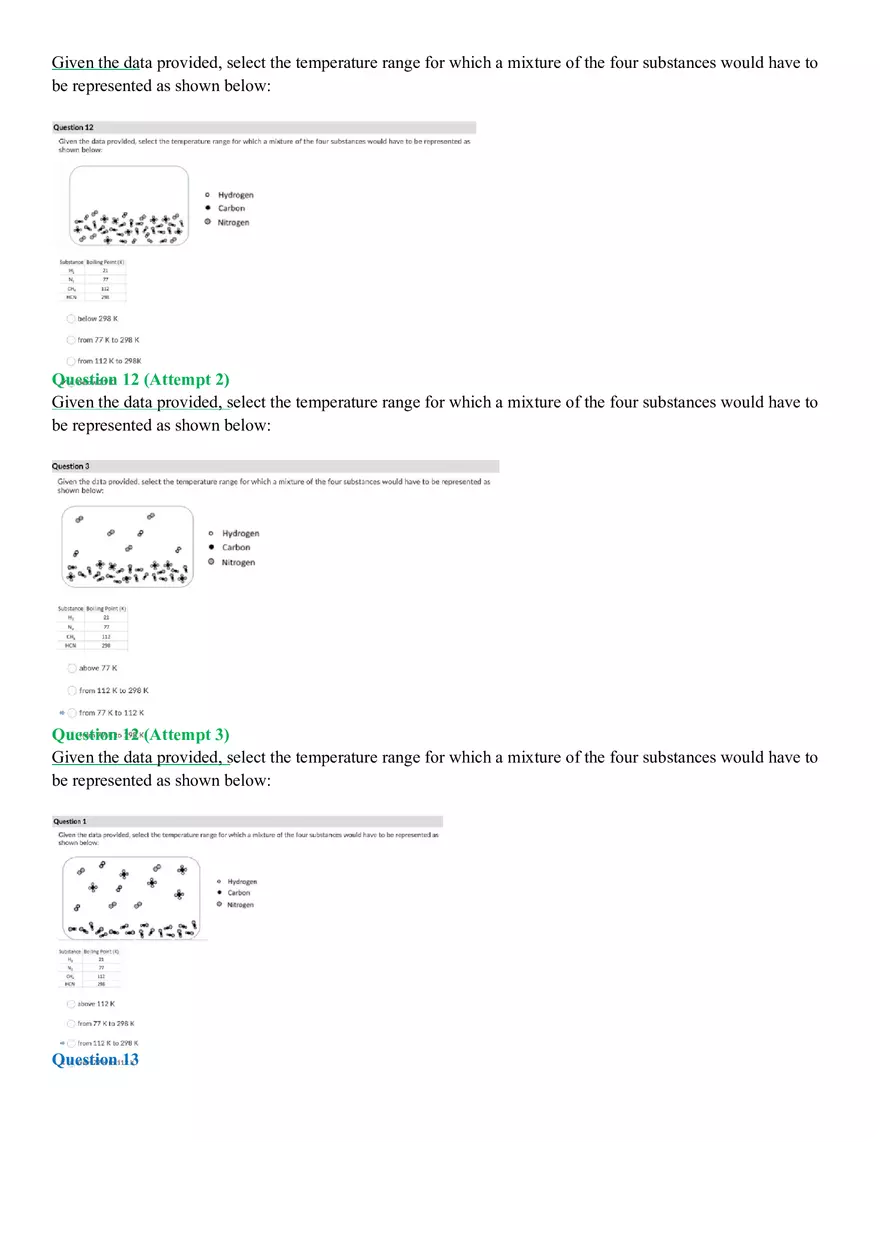 Mass Spectrometry and Percent Composition Test 1 - Page 13