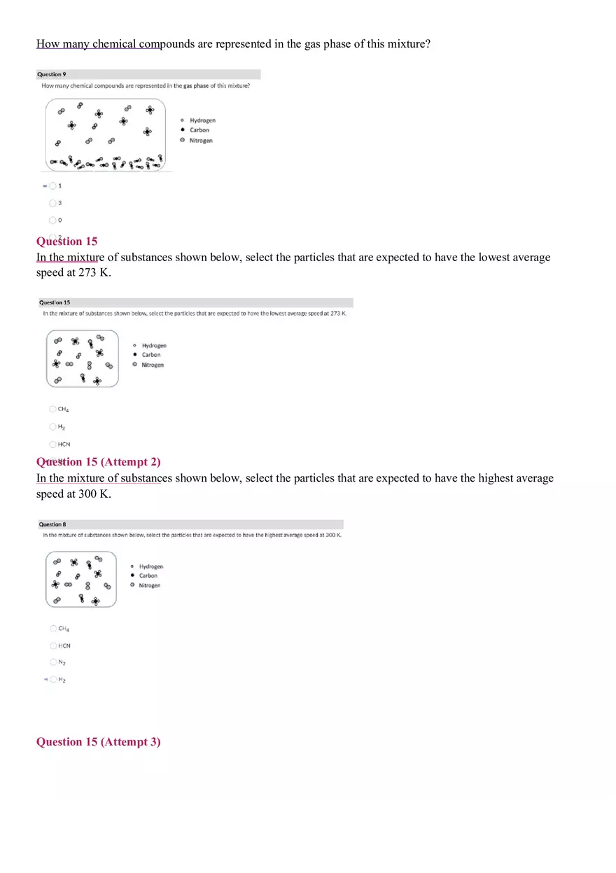 Mass Spectrometry and Percent Composition Test 1 - Page 3