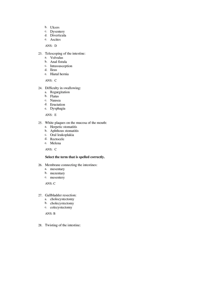 Digestive System (The Language of Medicine) Part 1 - Page 5