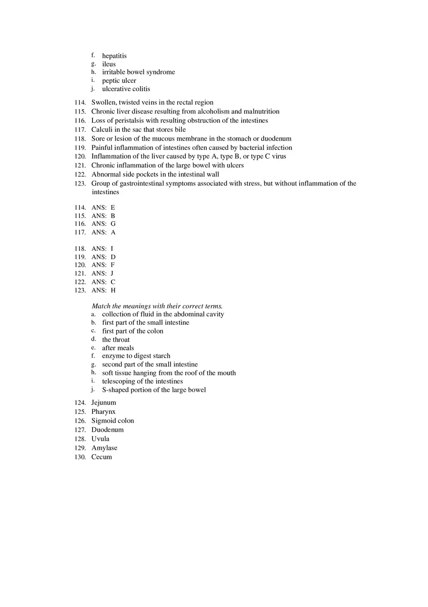 Digestive System (The Language of Medicine) Part 2 - Page 8