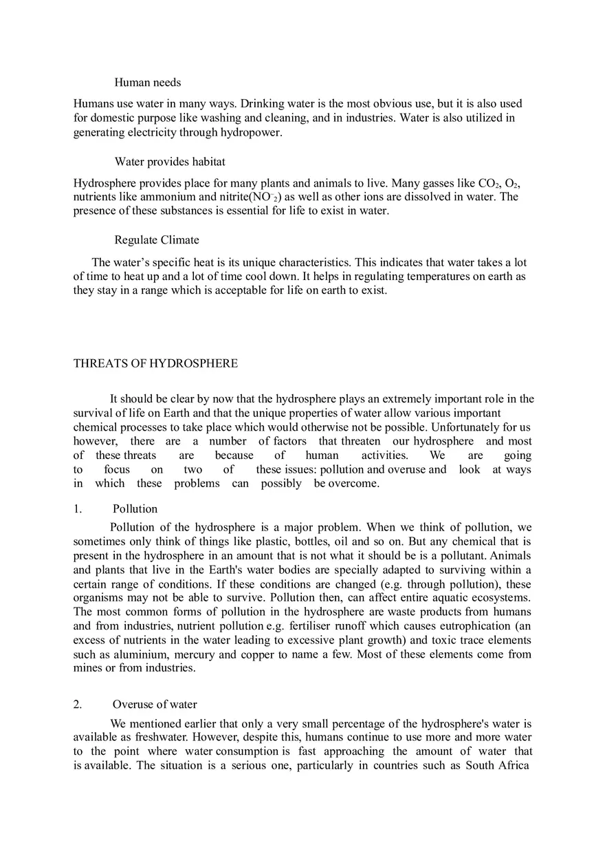 Hydrosphere Earth Science - Page 4