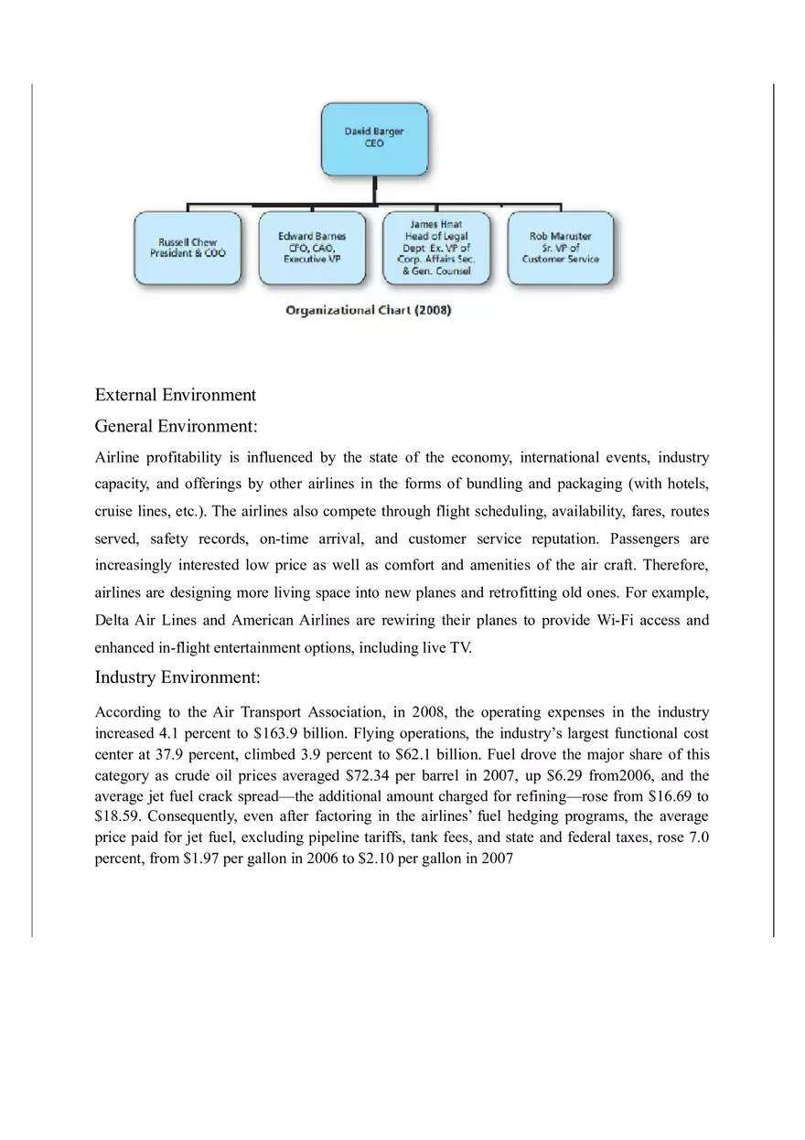 Case Analysis on Jet Blue Airways Part 1 - Page 4