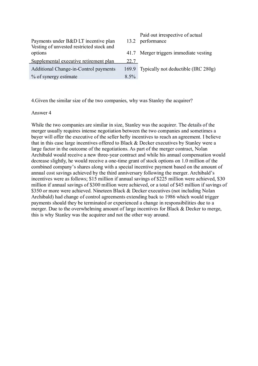 Case Study Stanley Black and Decker, Inc - Page 5