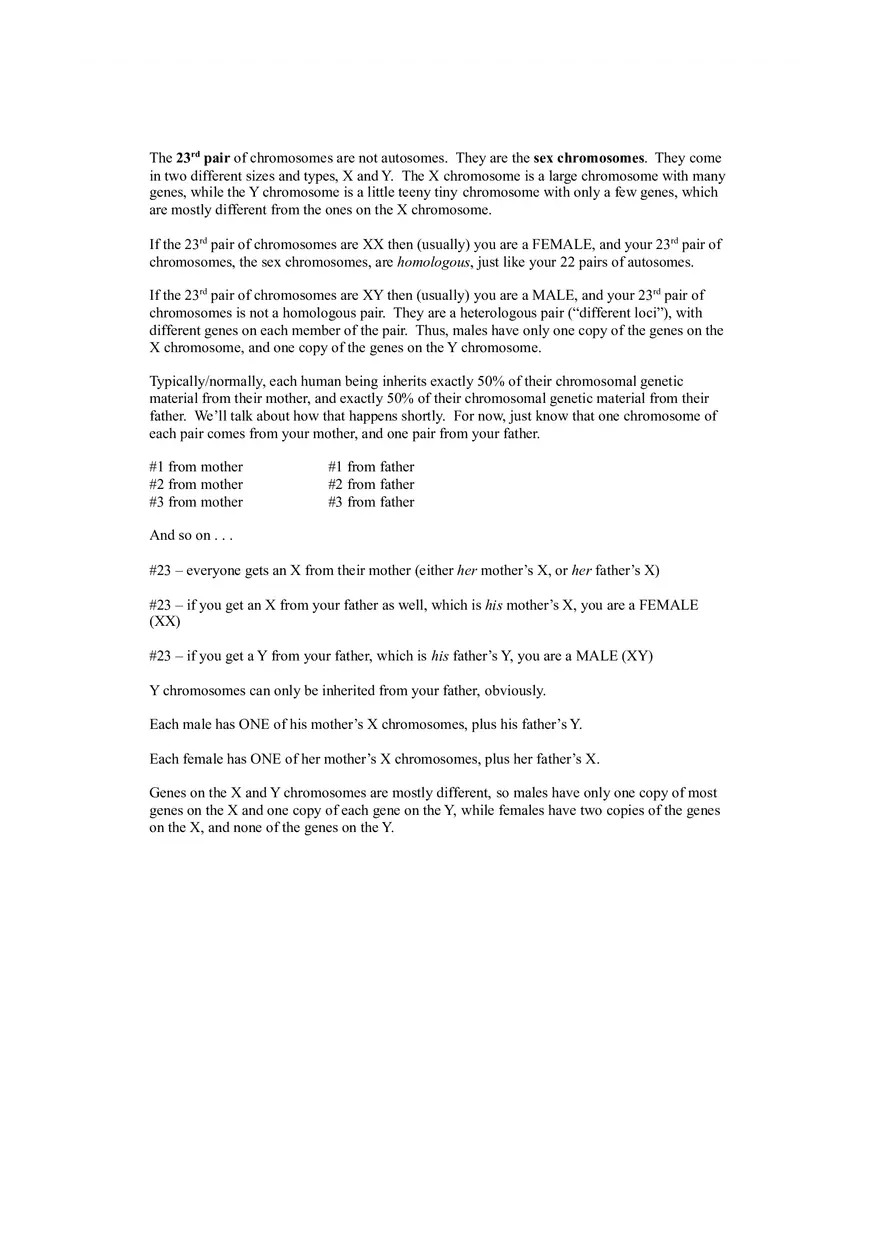 Introductory Genetics Lecture Notes - Page 10