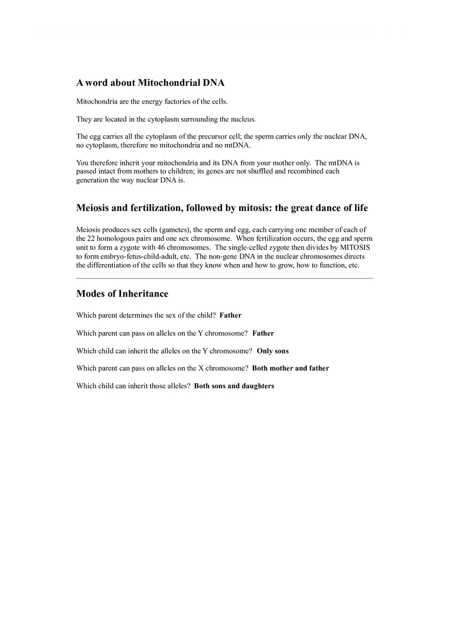 Introductory Genetics Lecture Notes - Page 14
