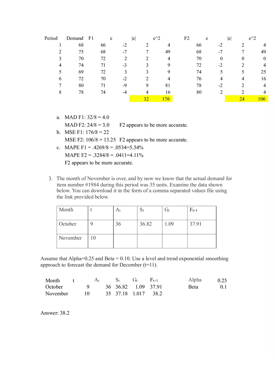 Sales Forecasting Methods Solutions - Page 4