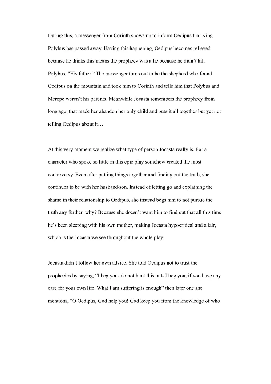 Oedipus - Summary - Page 4