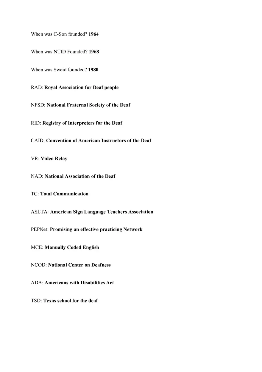 Deaf Culture Part 1 Vocab - Page 8
