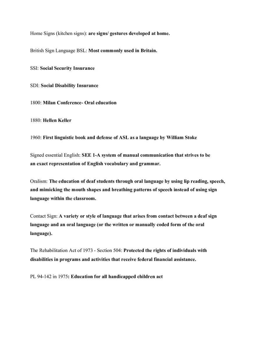 Deaf Culture Part 1 Vocab - Page 6