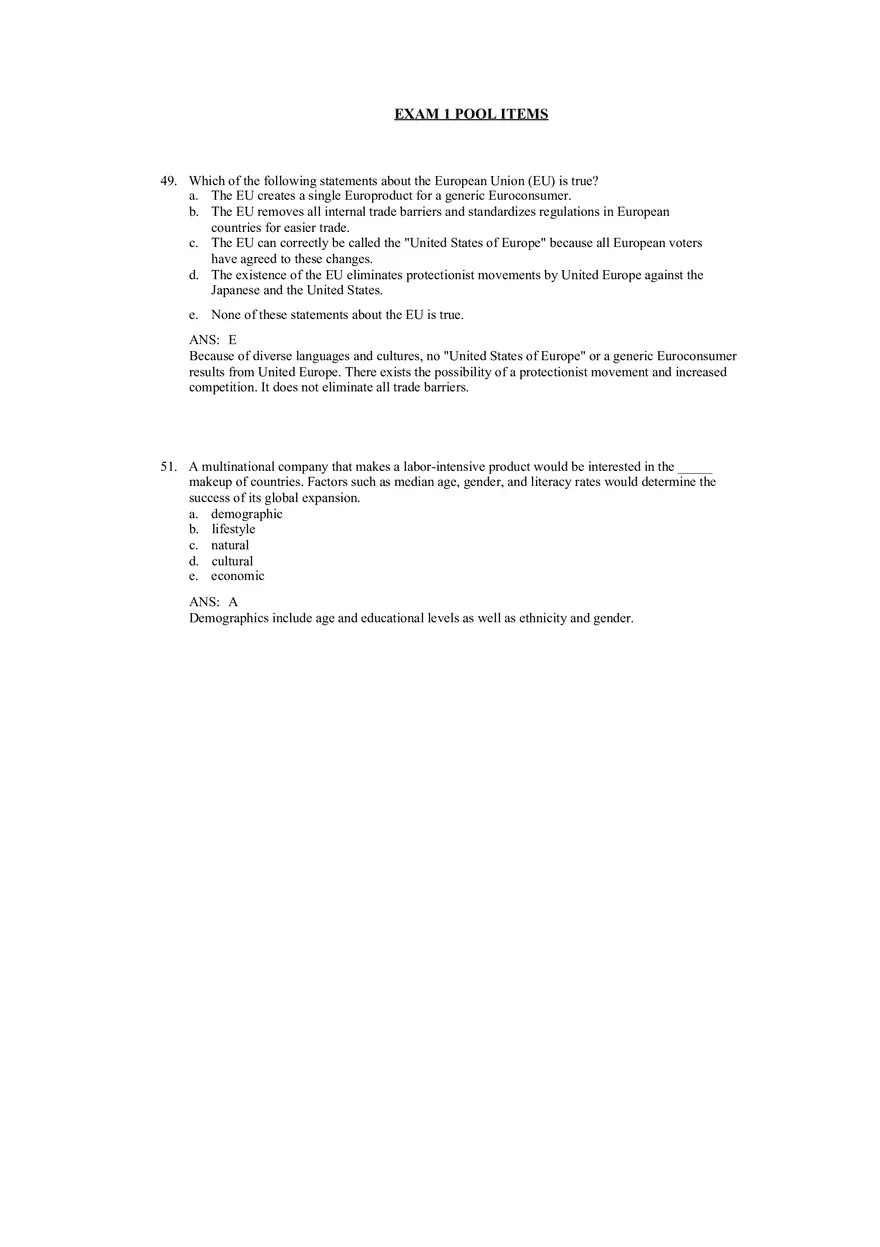 An Overview of Marketing Chapter 4 Answer Key - Page 8