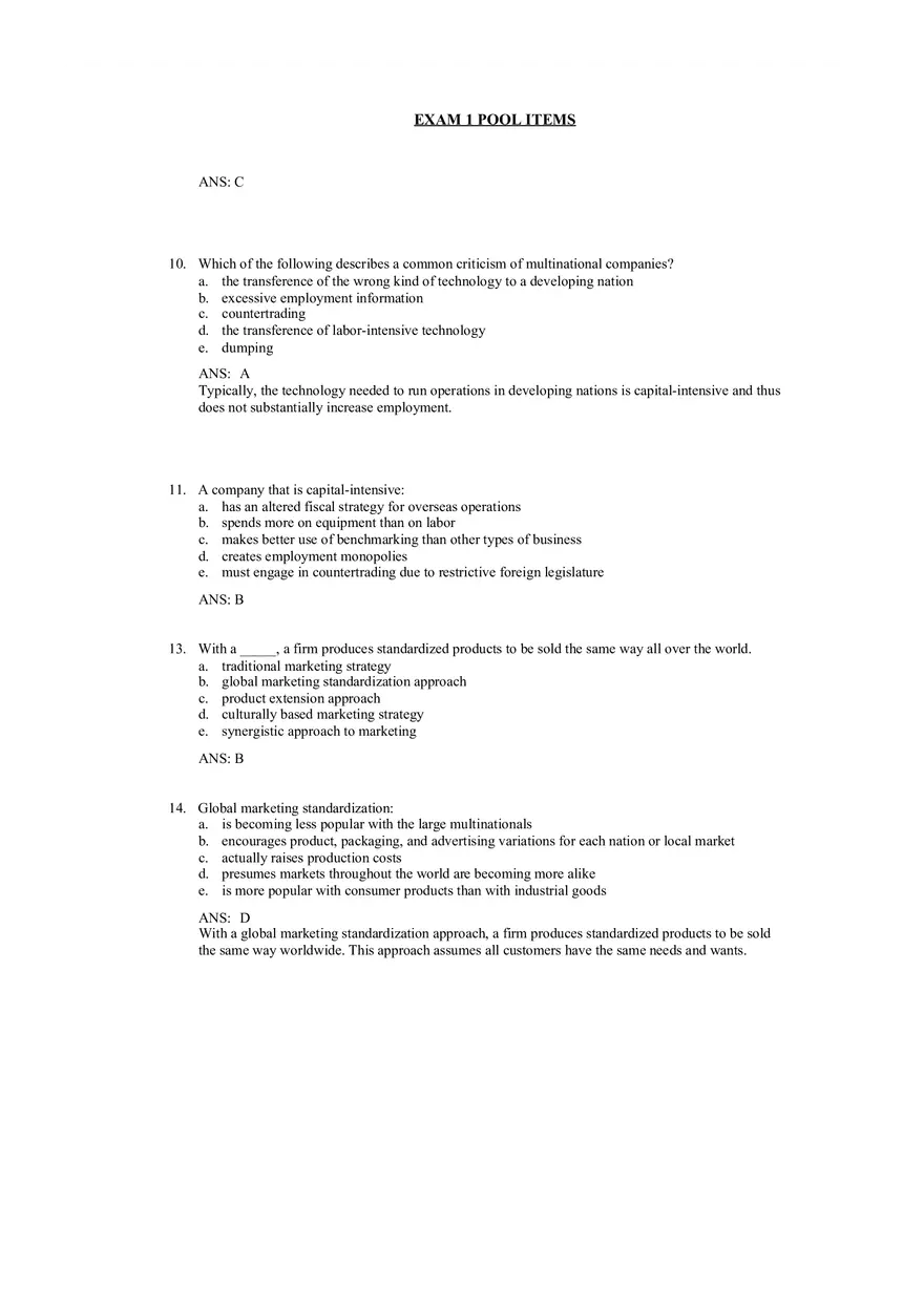 An Overview of Marketing Chapter 4 Answer Key - Page 2