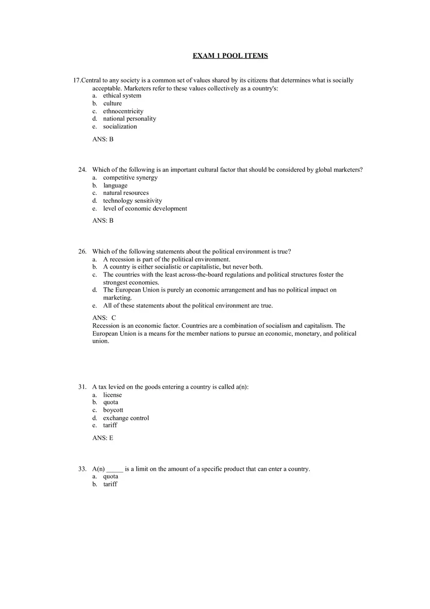 An Overview of Marketing Chapter 4 Answer Key - Page 4