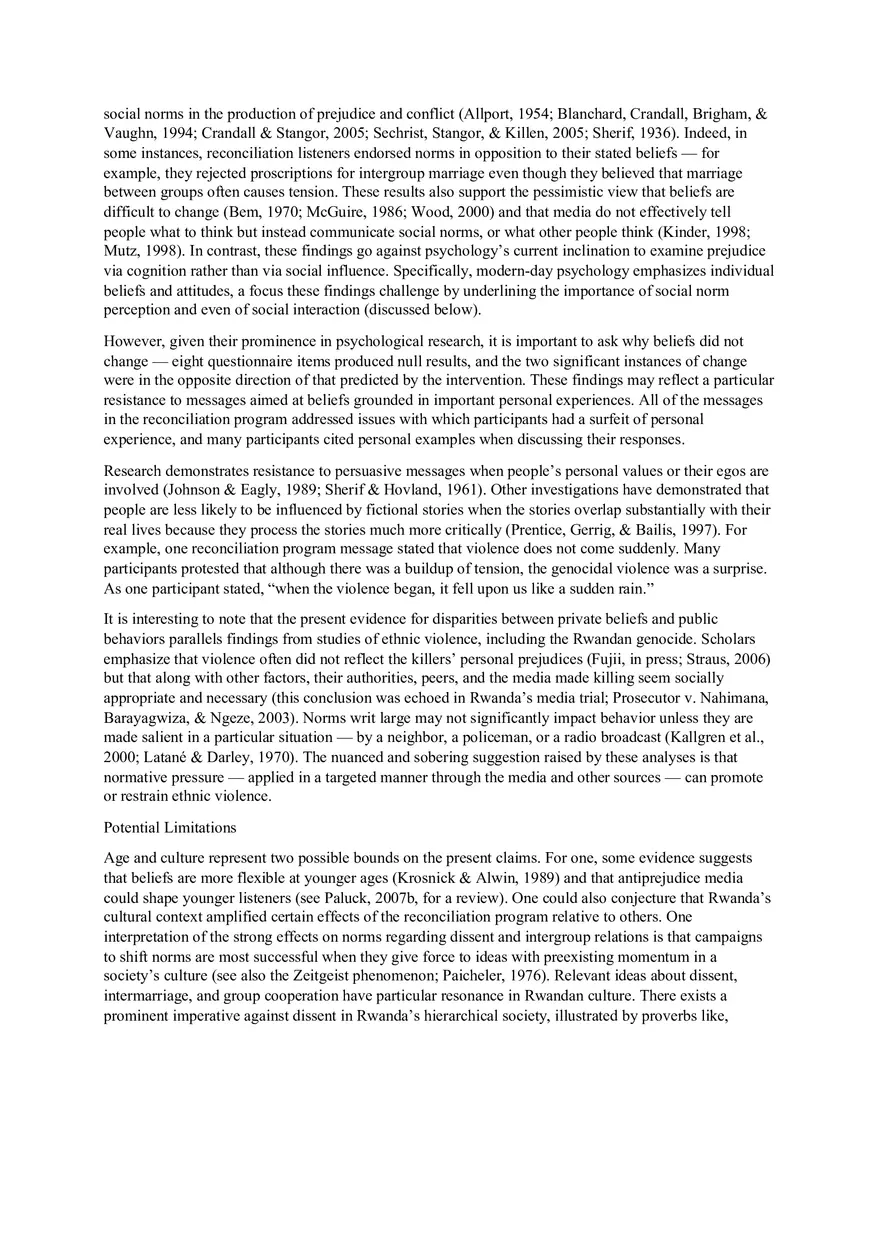 Opinions and Social Pressure - Conformity Study Guide Part 9 - Page 7