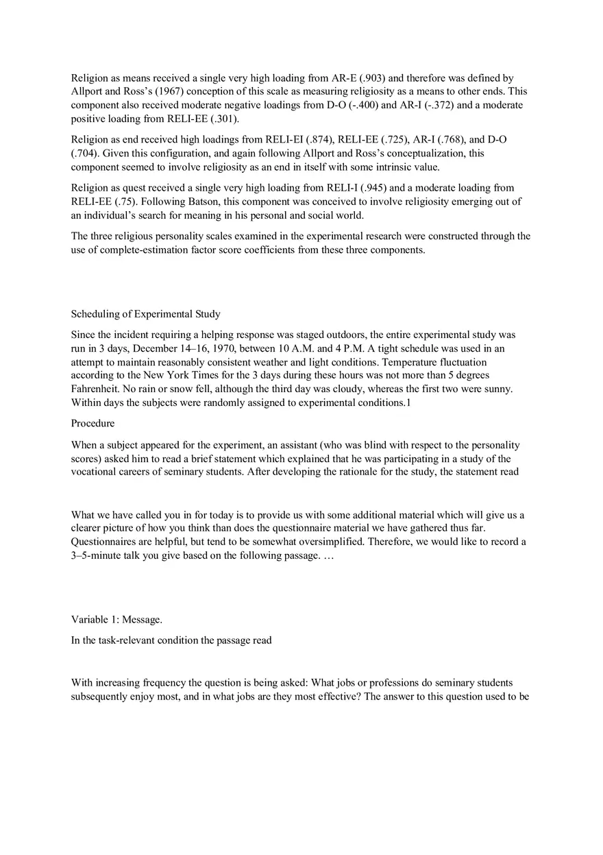 Opinions and Social Pressure - Conformity Study Guide Part 3 - Page 1