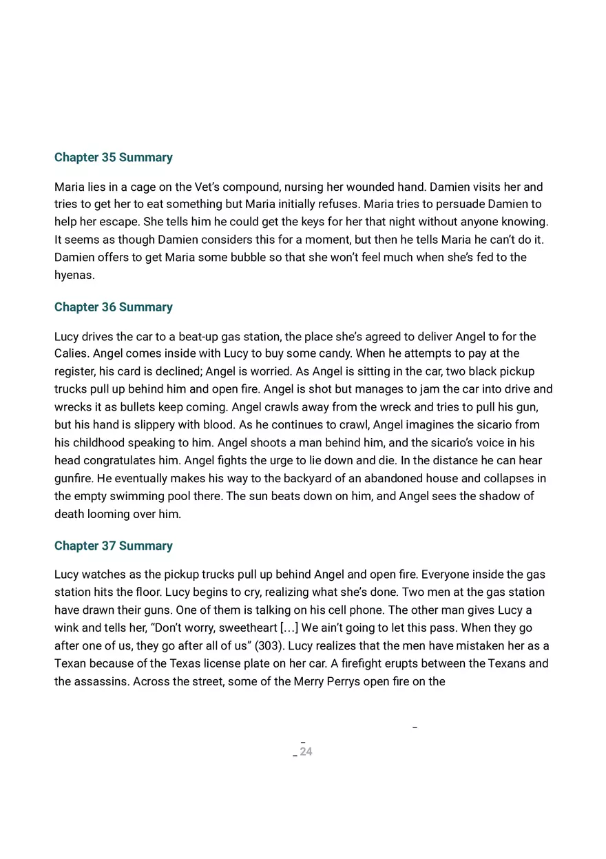 The Water Knife Summary and Analysis Part 3 - Page 1