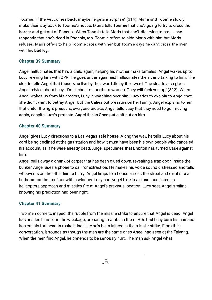The Water Knife Summary and Analysis Part 3 - Page 3