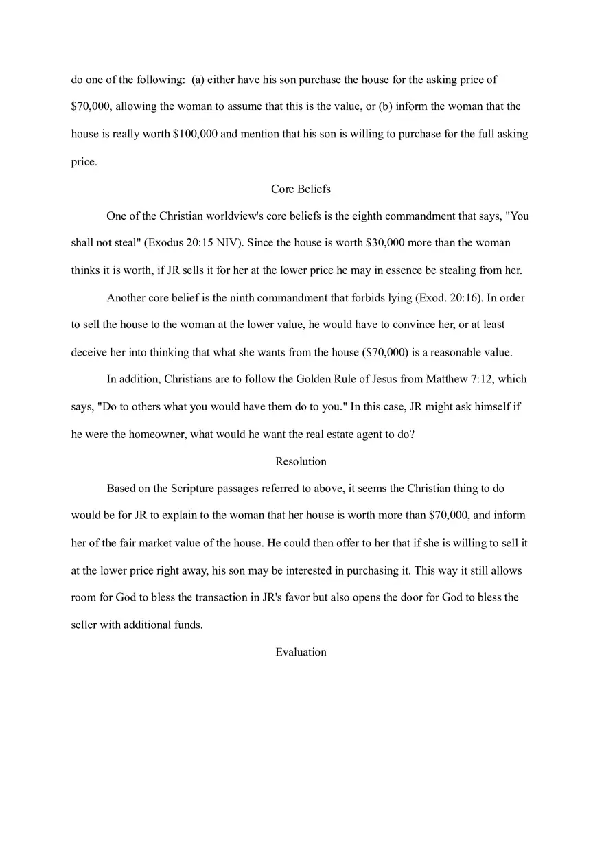 Example Ethical Dilemma Essay - Page 2