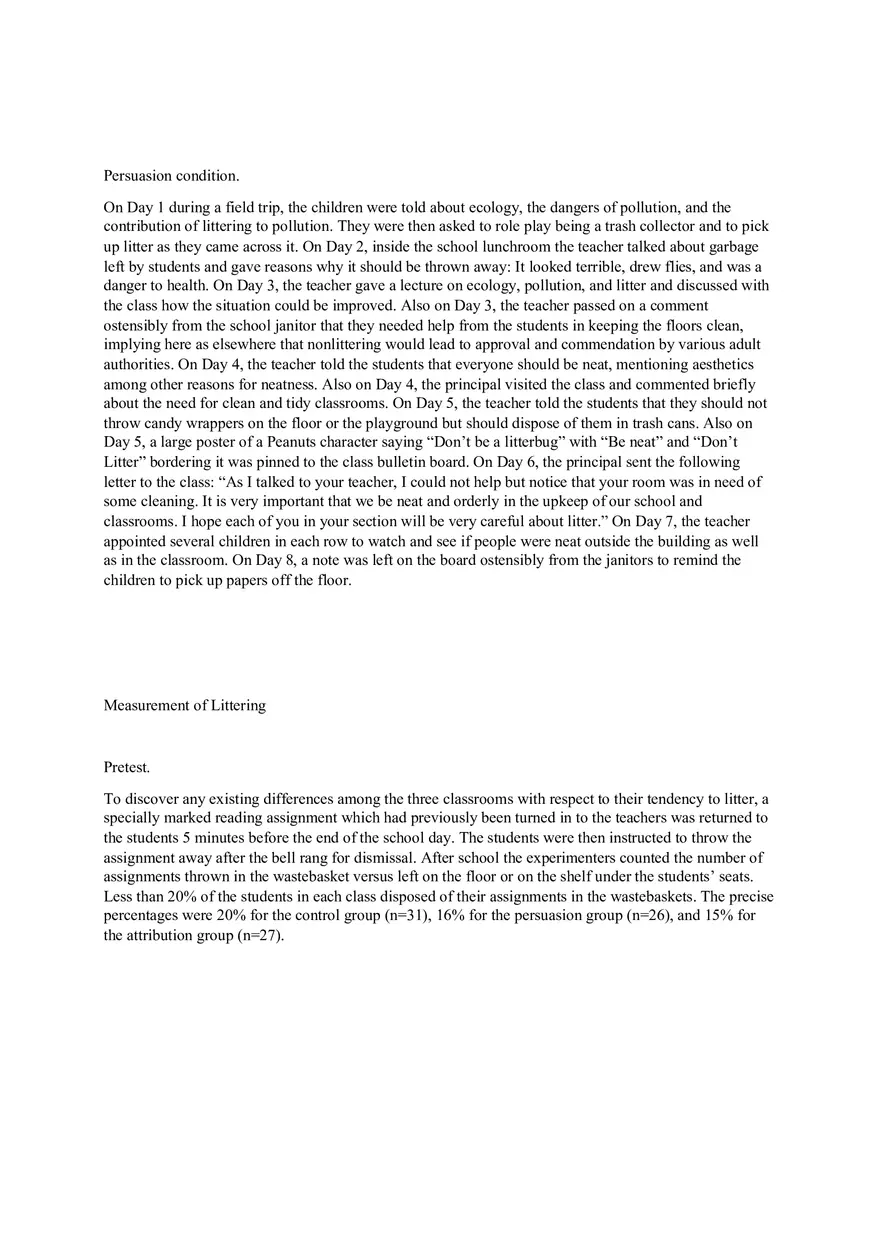 Opinions and Social Pressure - Conformity Study Guide Part 5 - Page 2