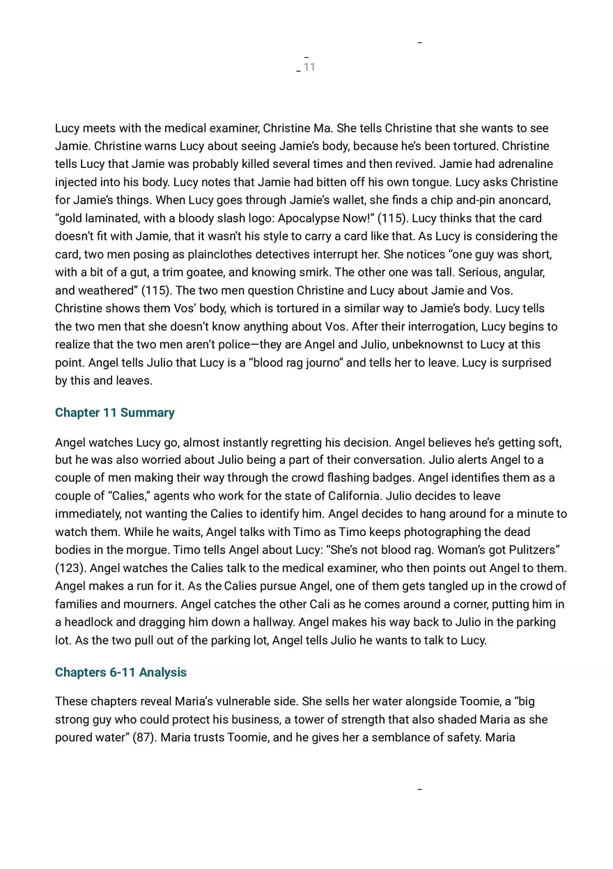 The Water Knife Summary and Analysis Part 1 - Page 9