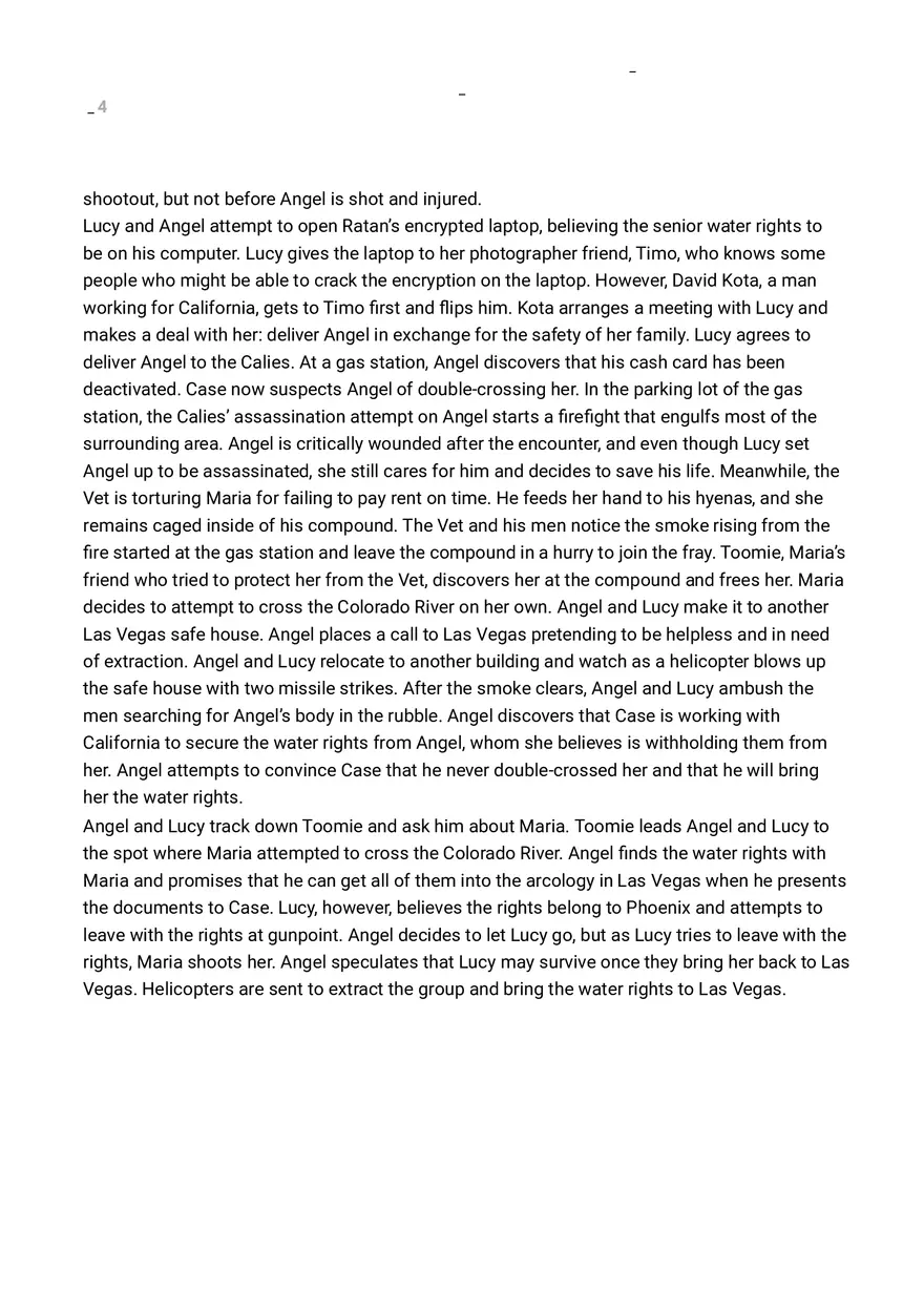 The Water Knife Summary and Analysis Part 1 - Page 2